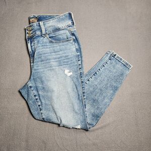 Torrid Women 12XS High Rise Distressed Super Soft Jeggings